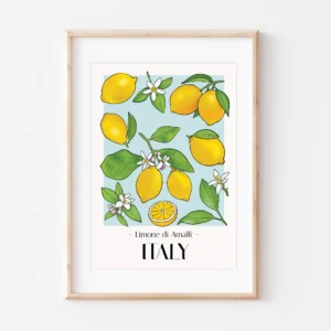 Amalfi Lemons Print