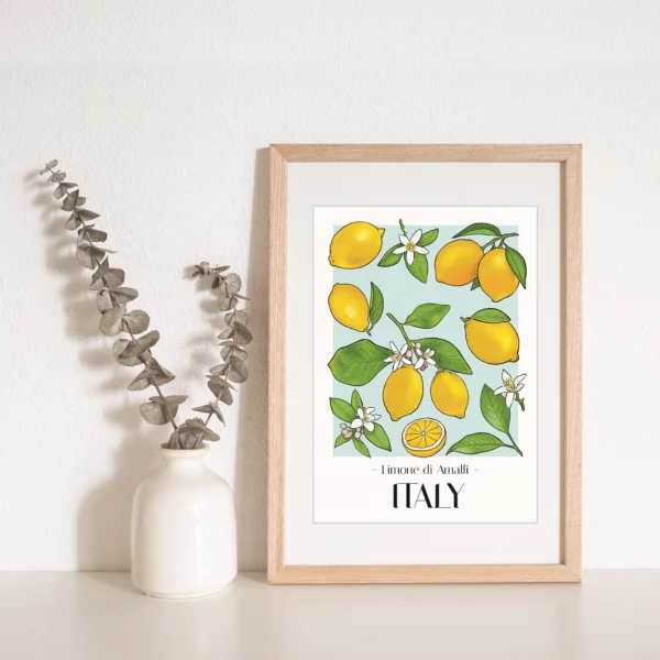 Amalfi Lemons Print