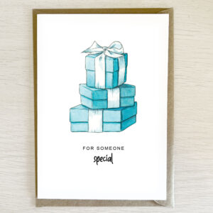 'For Someone Special' Gift Card by Artist Brigette Rivers of BRD Prints